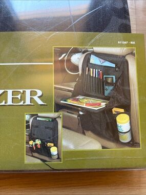 MobileGear Back Seat Organizer with Tray